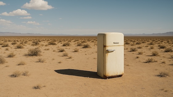 Woman at skyline